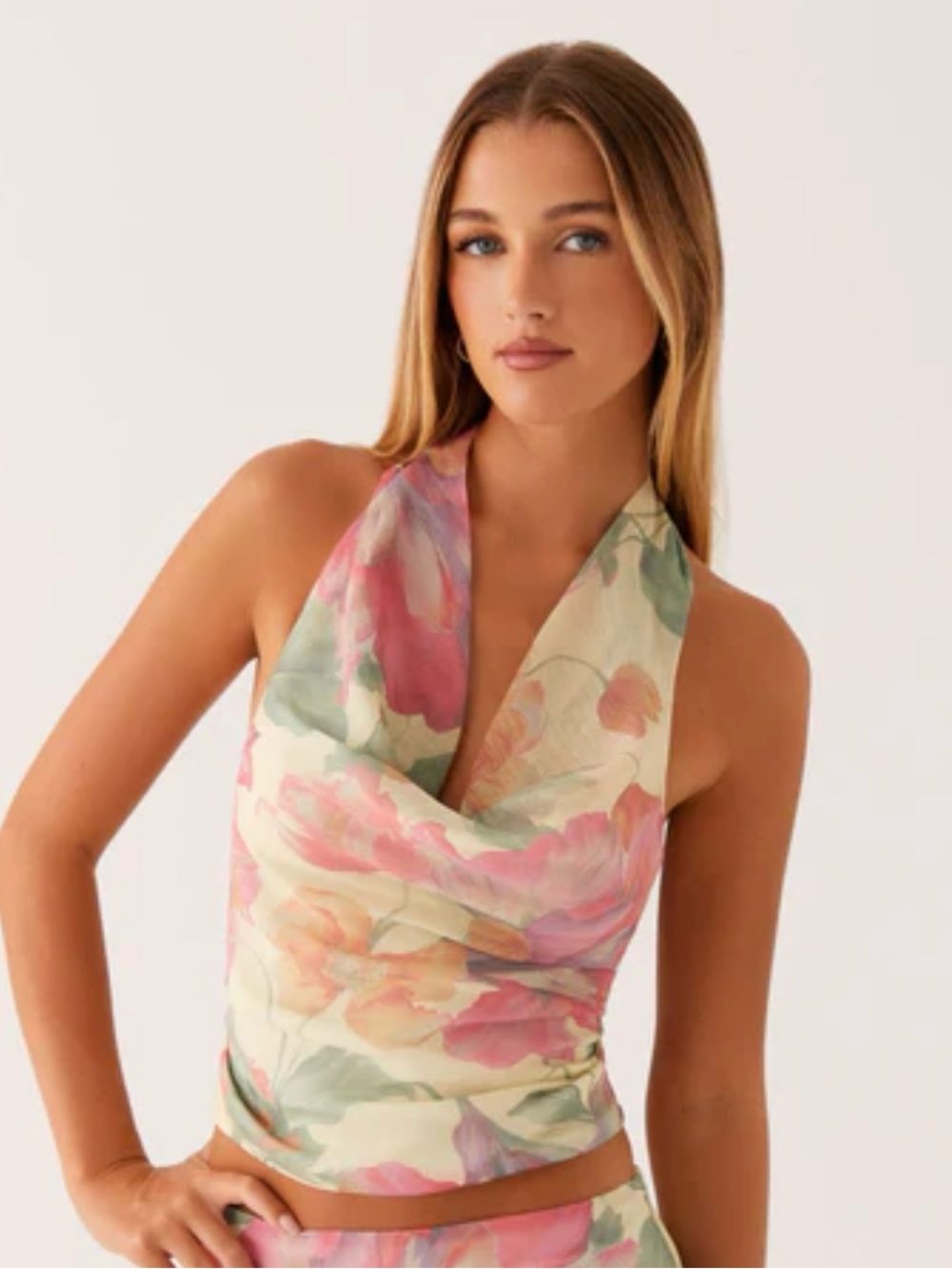 Peppermayo Close Call Top Yellow Peony Size US 4